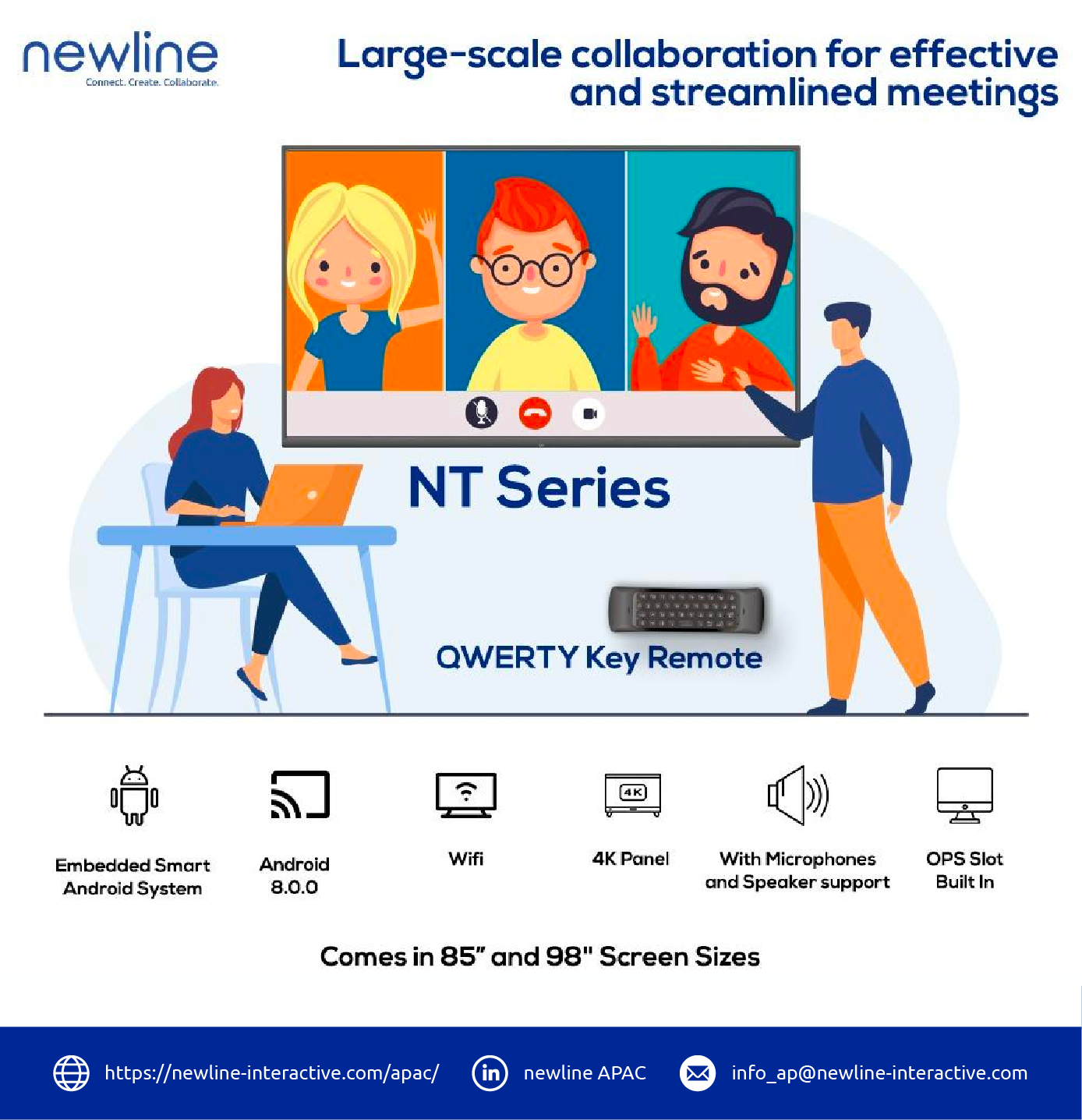 Newline introduces new models to the range - NT and RS+ Series