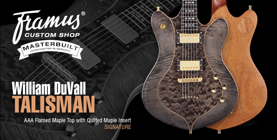 Framus_CS_Wiliam_DuVall_Talisman_Signature